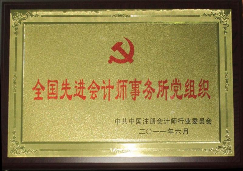 2011年全国党先进